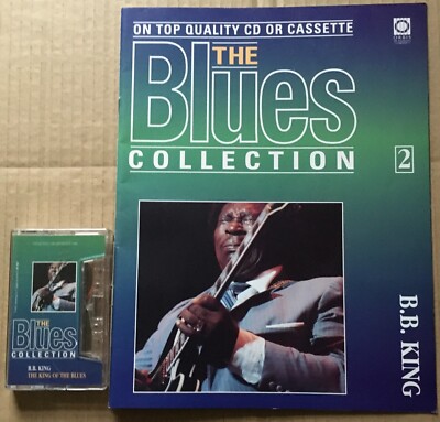 B B KING ~ THE BLUES COLLECTION No 2 ~ PRISTINE Magazine+Cassette PLAYTESTED  Ex