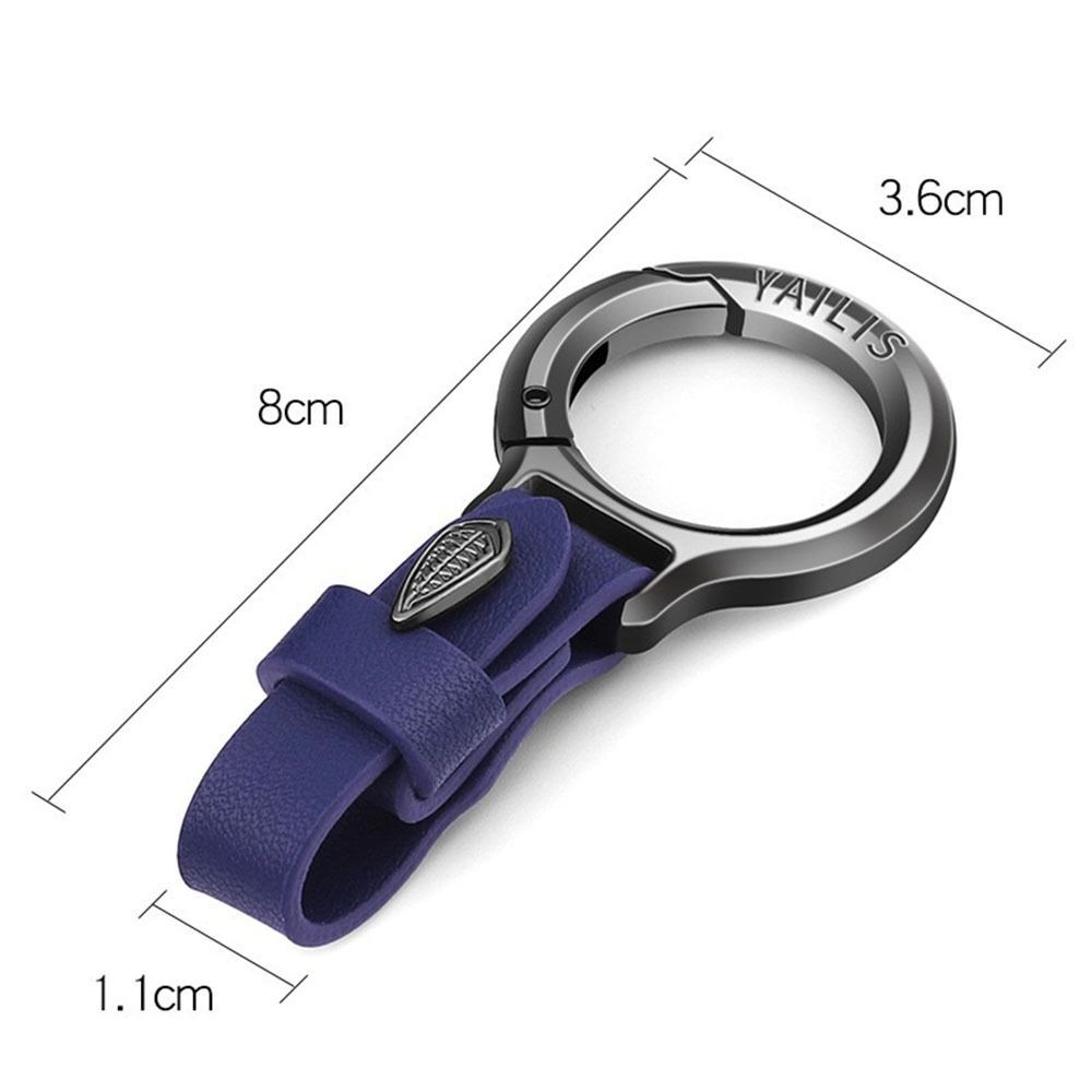 Zinc Alloy Leather Keychain Small Key Rings Car Key Holder | eBay Australia