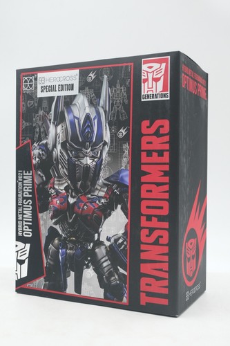 Herocross Optimus Prime Hybrid Metal Figuration #021 Special Edition New Sealed - Picture 3 of 8
