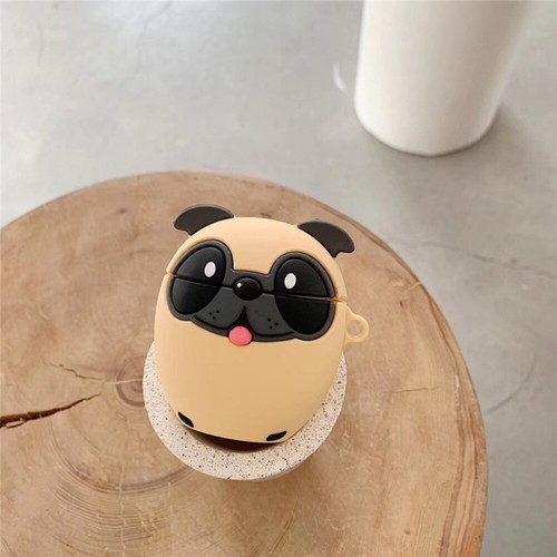 Cute Dog Protective Cover Foldable Earphone Case Buds Cartoon Silicone - 第 8/11 張圖片