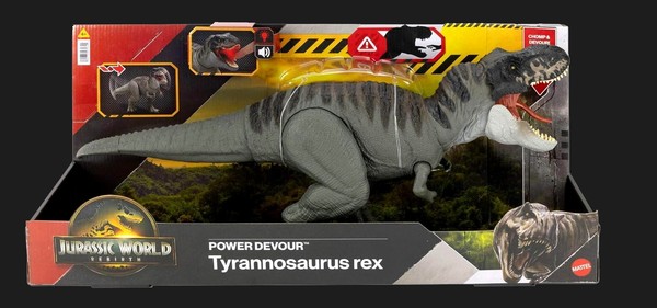 Jurassic World Rebirth/ Die Wiedergeburt Power Devour Tyrannosaurus Rex Neu/Ovp-image