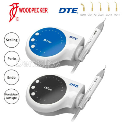 Original Woodpecker DTE D5 LED Dental Ultrasonic Piezo Scaler SATELEC Handpiece
