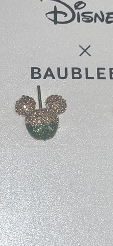 Baublebar Disney Halloween Fall Mickey Mouse Candy Apple Earrings NEW - Picture 2 of 5