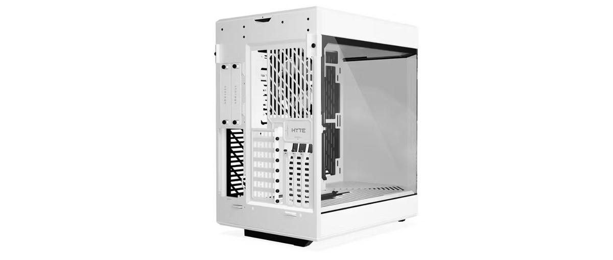 Hyte Y60 Mid Tower ATX Case Snow White (E-ATX/ATX/M-ATX/M-ITX