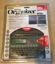 Royal Personal Organizer RG1160nx PDA 160KB w/ Royal Glo Nite Vue NEW sealed