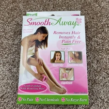 Smooth Away No Shave Public Hair Removal As Seen On TV  Easy 1 2 3 New Sealed