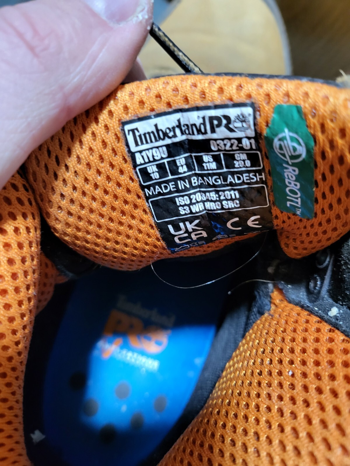 Timberland Pro Hypercharge Leather Brown Safety Boots eBay