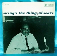 OG DG RVG 1960 Jazz LP: Al Sears - Swing's The Thing - Prestige Swingville