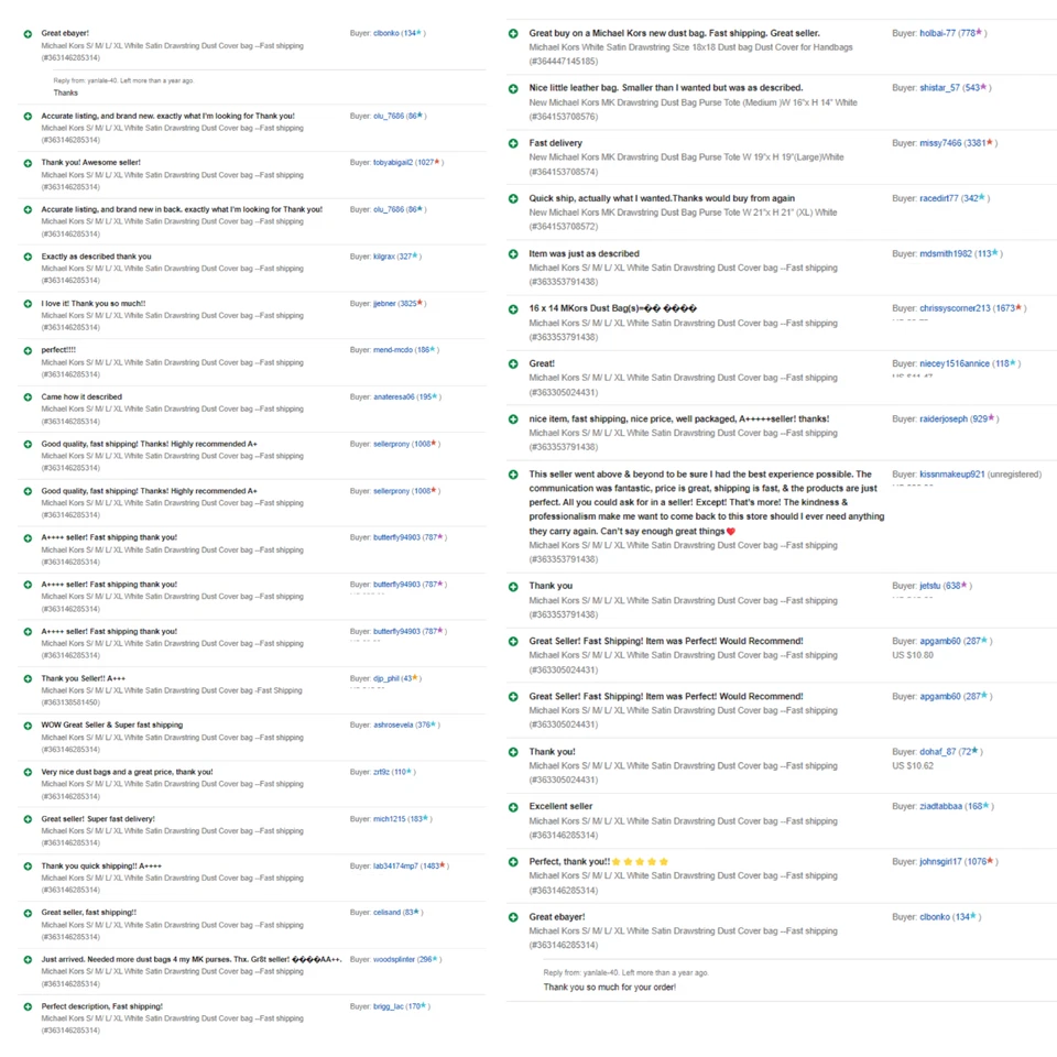 Funda para bolsa antipolvo Michael Kors nueva con etiquetas para bolsos-grande 18""x18"" Foto 2 de 2