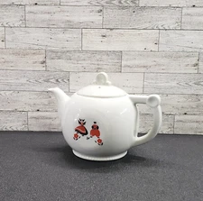 Vintage  Enterprise Aluminum Co.  Drip-O-Lator  Windmill Girl Boy Tea Coffee Pot