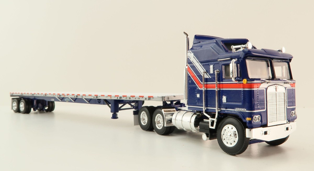 First Gear 69-1657 Kenworth K100 COE Roadbrute Flatbed