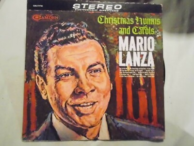 Mario Lanza  (1247) Christmas Hymns And Carols 1963 RCA Camden  CAS-777(e) US 