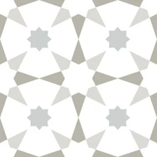 Peel Stick Floor Tiles Off/White Vinyl