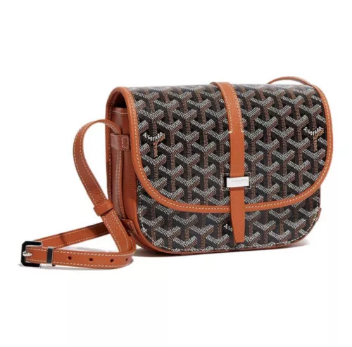Ladies GY Belvedere Messenger Grey Pm Crossbody Shoulder Bag Leather Gifts 2025 - Picture 4 of 36