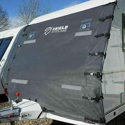 BAILEY CARAVAN FRONT ABSCHLEPPABDECKUNG SCHUTZSCHILD - UNI LED VOLL WASSERDICHT