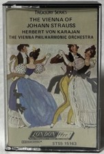 Vienna Philharmonic, Von Karajan The Vienna Of Johann Strauss - Cassette