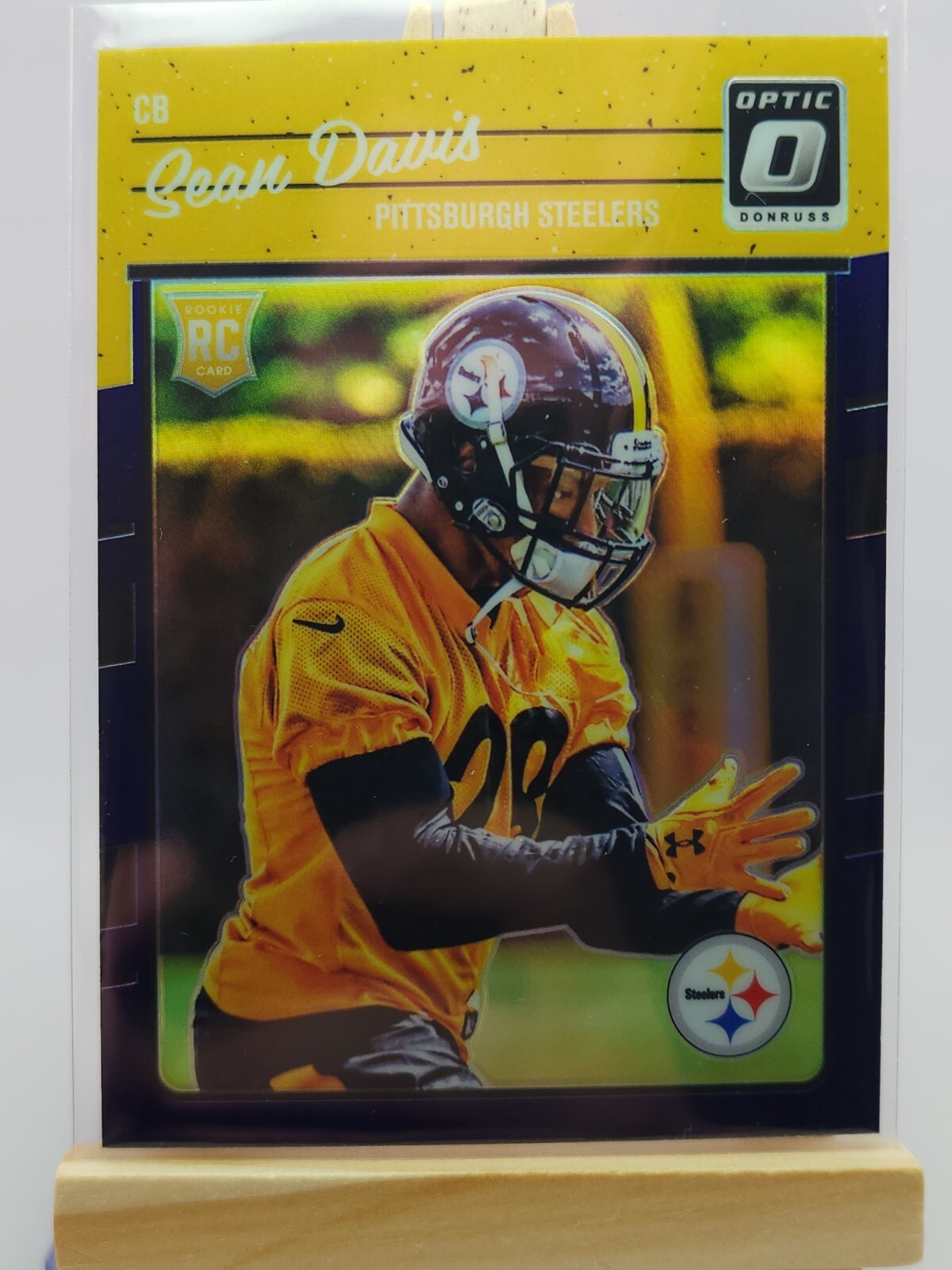 Sean Davis Panini Donruss Optic #138 Purple