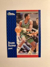 Nice 1991 ROLANDO BLACKMAN Fleer Basketball Card  # 43  Made in USA