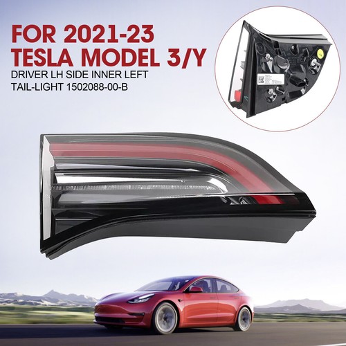 Driver Side Inner Left Tail-light 1502088-00-B For 2021-2023 Tesla Model 3/Y - Picture 2 of 21