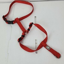 Top Paw Signature Adjustable Dog Harness Red Size Small