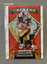 2021 Panini Rookies & Stars Crusade #CR-17 Hines Ward Red Longevity Lazer Prizm