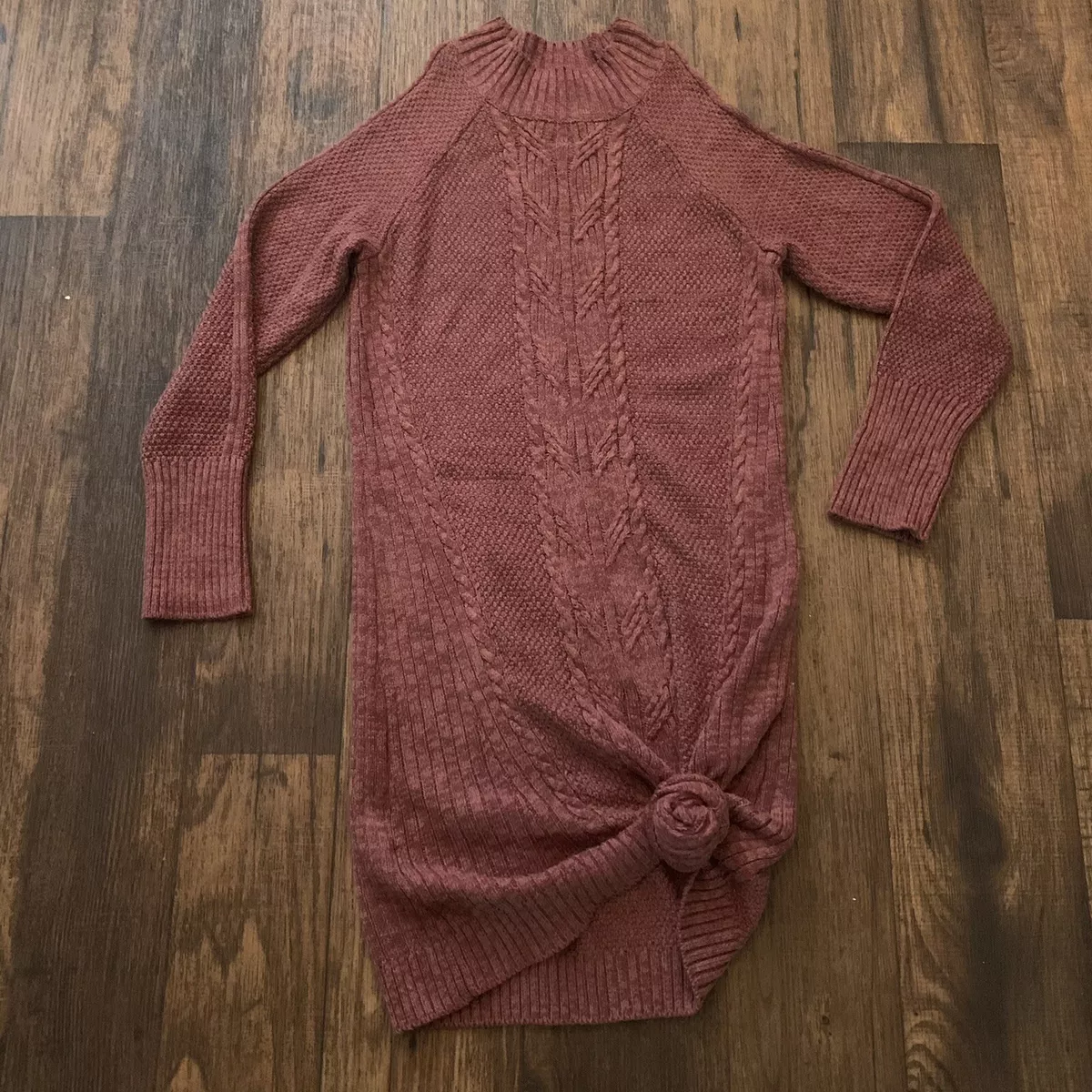Dusty rose cheap sweater dress