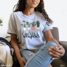 NEW PLANT WHISPERER BELLA + CANVAS SHIRT