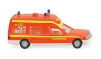 Wiking H0 060701 Modellauto Feuerwehr Krankenwagen Mb Binz *Neu*