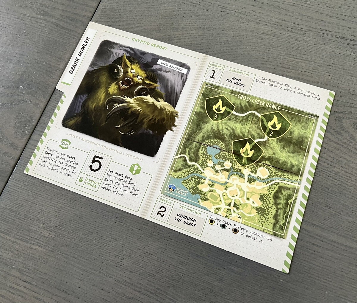 Horrified American Monsters | Ozark Howler Monster Mat | Official