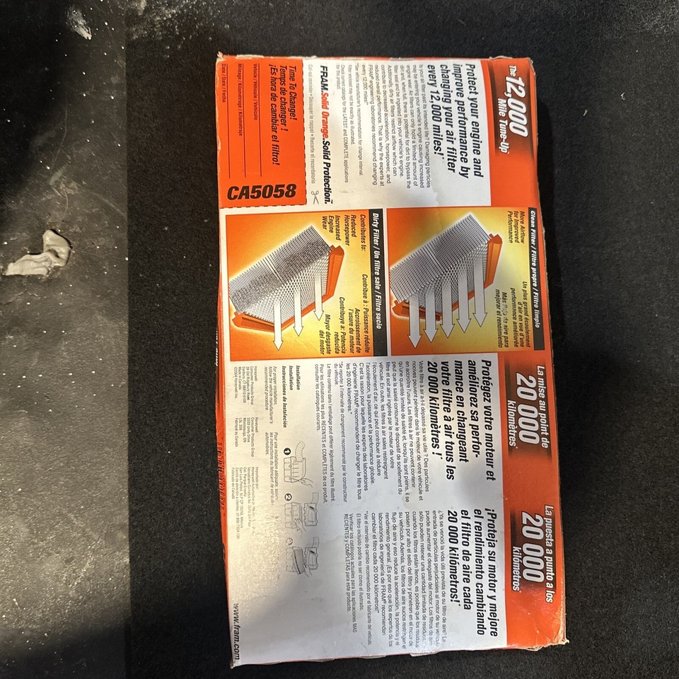 FRAM CA5358 FILTRAS ORO Fa3218 - Pirkite Internetu Lietuvoje