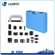 21Pcs Auto Repair Service Removal Ball Joint Press Tool Master Adapter Kit 2&4WD