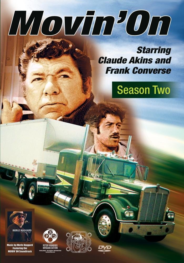 Movin' On Season 2 (DVD) Claude Akins Frank Converse Roosevelt Grier