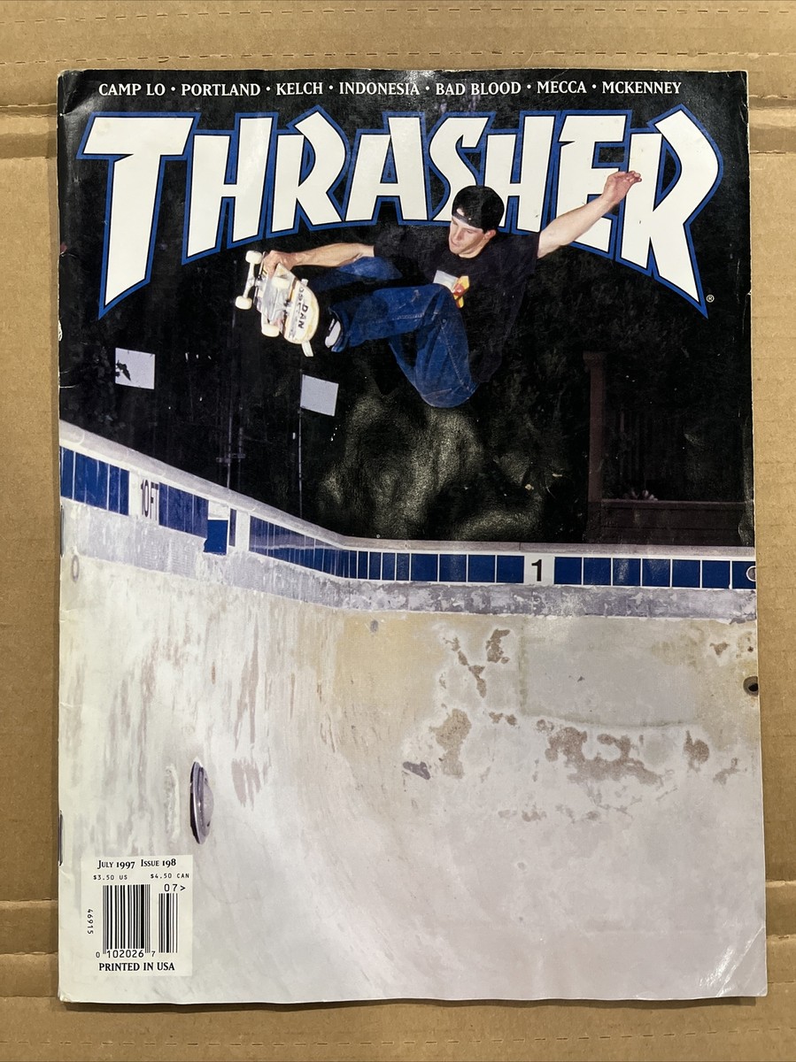 Magazine Thrasher Skateboard Février 1997 - Édition Mark Gonzales - Vintage - Très Bon état