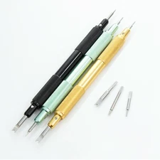 Timelab Watch Metal Link Pin Spring Bar Remover & Extra Blades - Made in Korea 