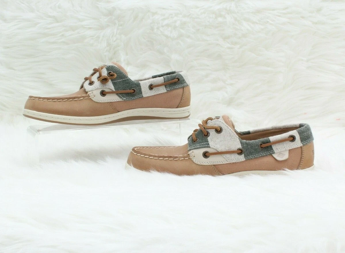 Women's songfish wool boat best sale shoe