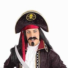 DELUXE VELVET PIRATE HAT BY FORUM NOVELTIES