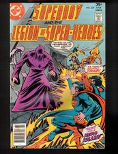 Superboy Legion of Super-Heroes 229 Hunt For A Hero Killer Good 1977 DC Comic