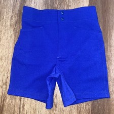 Vintage Coach Shorts Blue Nylon Gym Softball Football Vtg 70s 80s NOS Mens Small