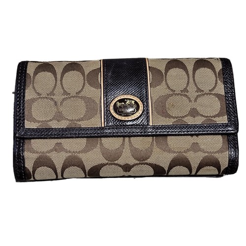 Coach Legacy Haley Signature Purse & Wallet W/ Dust Bag L1282 Shoulder Handbag - Picture 9 of 12