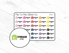 2743~~Storage Unit Planner Stickers.