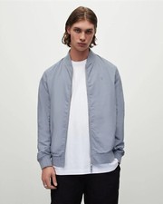 Image of AllSaints Bassett Bomber Jacket Cloudy Blue 2XL - BNWT