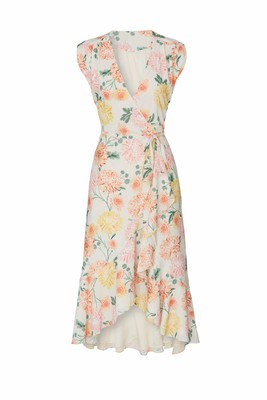yumi kim lexey silk wrap dress
