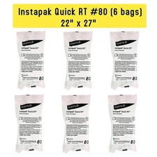 Instapak Quick RT #80 Sealed Air Quick Packing - 6 bags 22" x 27"
