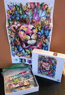 Buffalo Games   Pride Of Color    500 Piece Puzzle  Complete  Discontinued