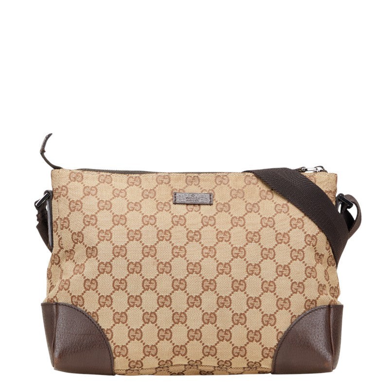 Gucci GG Monogram Canvas Shoulder Bag for Women in Brown One Size 533787