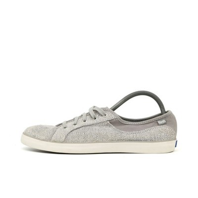 Keds Damen F17-61803 Schnürschuhe Grau Textil Low-Top Atmungsaktiv Sneaker EU 39