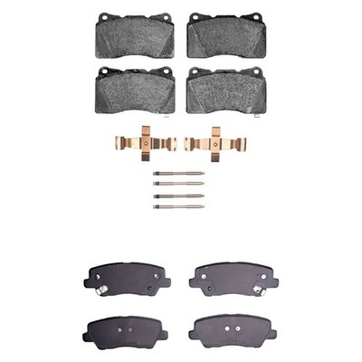 For Cadillac CTS 15-19 R1 Concepts Optimum OEp Front & Rear Brake Pad Set
