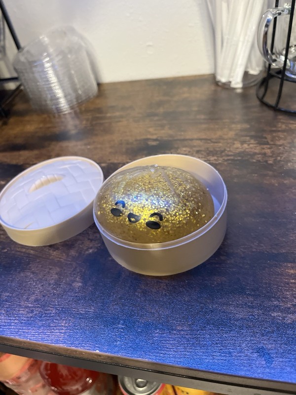 Legendary Gold Glitter Dumpling - Ultra Rare Outplay Viral TikTok Squishy - NEW