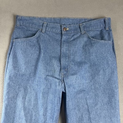 Vintage Levis 549 Jeans Mens 30X31 Blue Denim Orange Tab 80s
