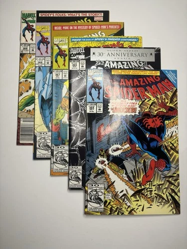 Amazing Spider-Man Comics LOT VF #364, 365, 367, 368, 369￼
